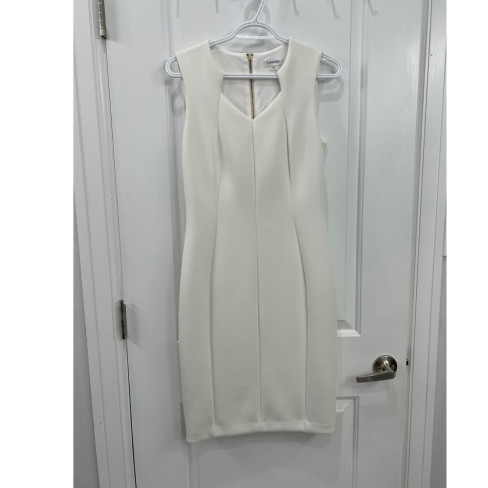 Calvin Klein white dress size 8. $35